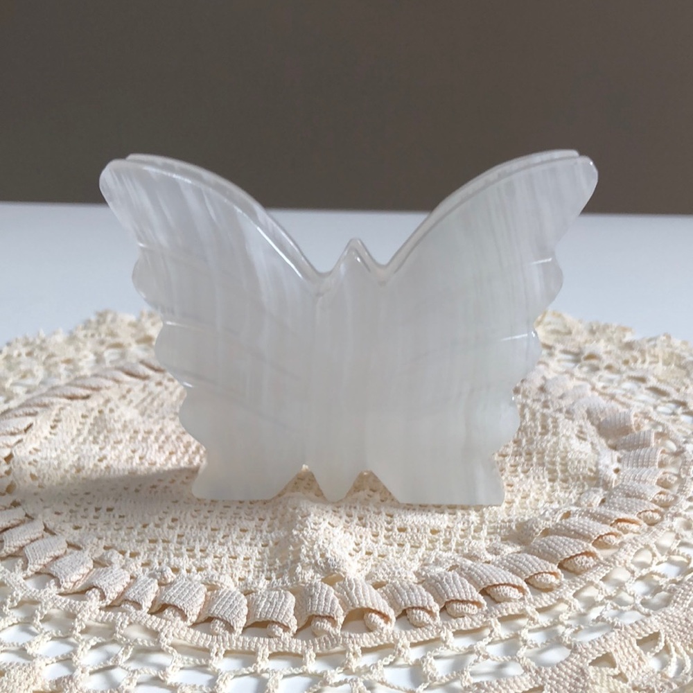 ⭐️Host Pick⭐️- Glass Butterfly Napkin holder